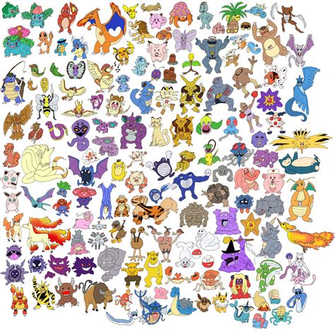 list of pokemon by color.